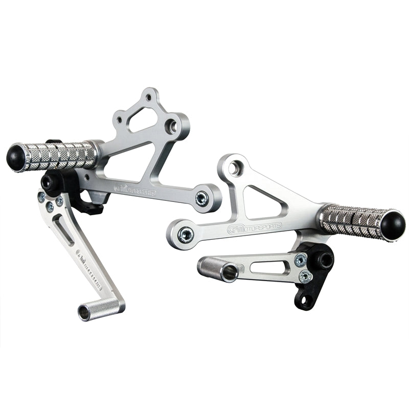 WOODCRAFT DUCATI 750/900SS COMPLETE REARSET - NO FOLDING TOE PIECES. SKU: 05-0600B