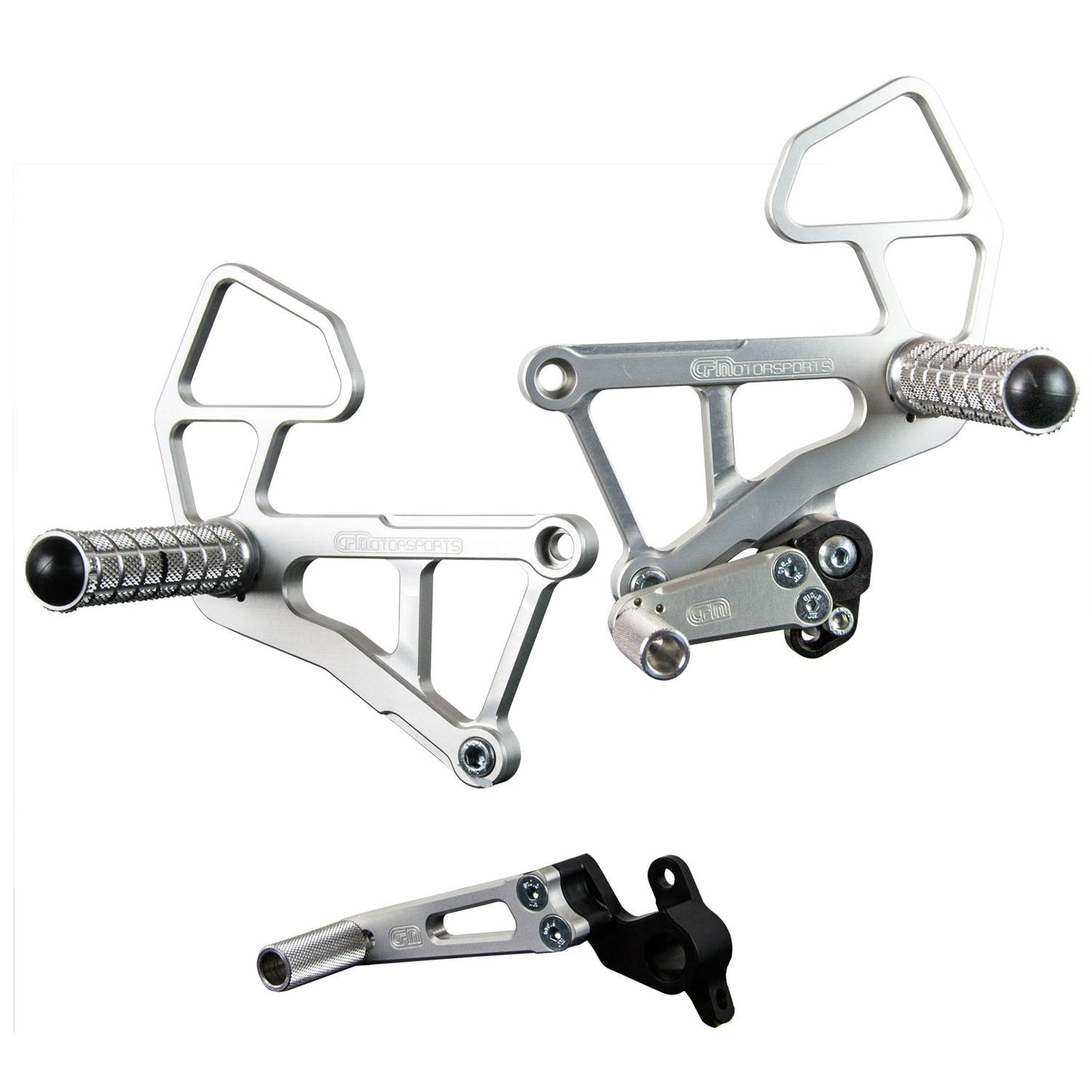 WOODCRAFT DUCATI 750SS/800SS/900SS/1000SS/PAUL SMART REPLICA/SPORT CLASSIC REARSET COMPLETE NO FOLDING TOE PIECES. SKU: 05-0620B