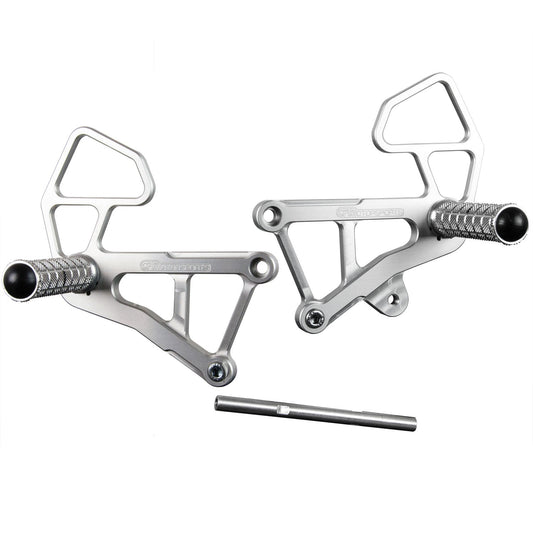 WOODCRAFT DUCATI 750SS/800SS/900SS/1000SS/PAUL SMART REPLICA/SPORT CLASSIC REARSET KIT. SKU: 05-0620