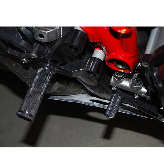 WOODCRAFT DUCATI 749/999 COMPLETE REARSET WITH FOLDING TOE PIECES. SKU: 05-0625BX