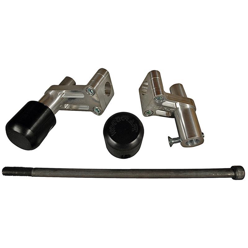 WOODCRAFT DUCATI 848/1098/1198 UNDER BODYWORK FRAME SLIDER BASE KIT WITH 1399 PUCKS. SKU: 50-0642