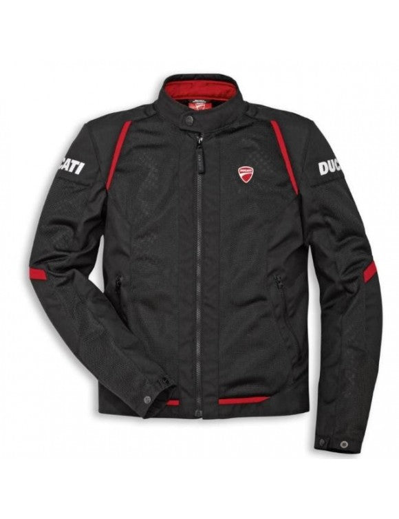 DUCATI TEX FLOW C4+ JACKET - BLACK. SKU: 98107247