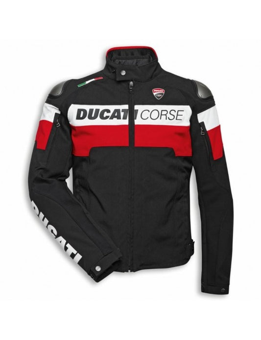 DUCATI CORSE TEX C5 JACKET – BLACK SKU: 9810733