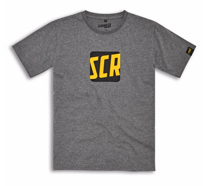 SCRAMBLER T SHIRT ICON GREY – SKU 9877045