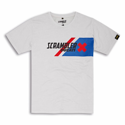 SCRAMBLER T SHIRT DESERT SLED. WHITE – SKU 987704555